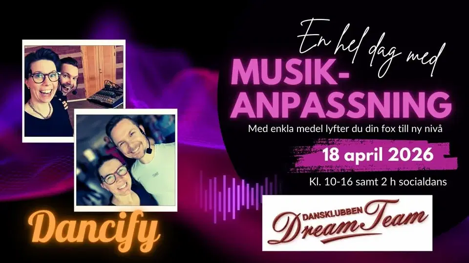 Musikanpassning i fox med Dancify