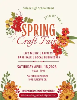 SHS Band Spring Craft Fair Spectacular