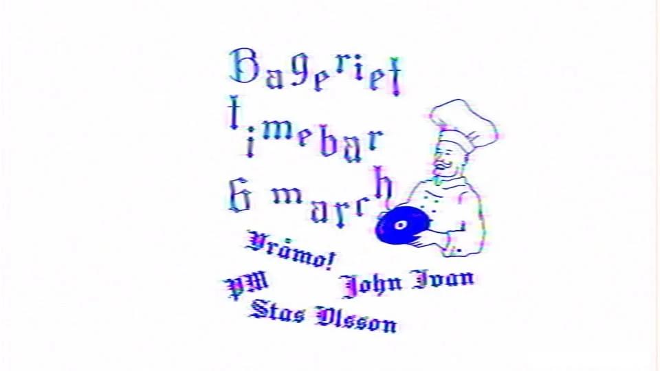 BAGERIET @ TIME | 6 March