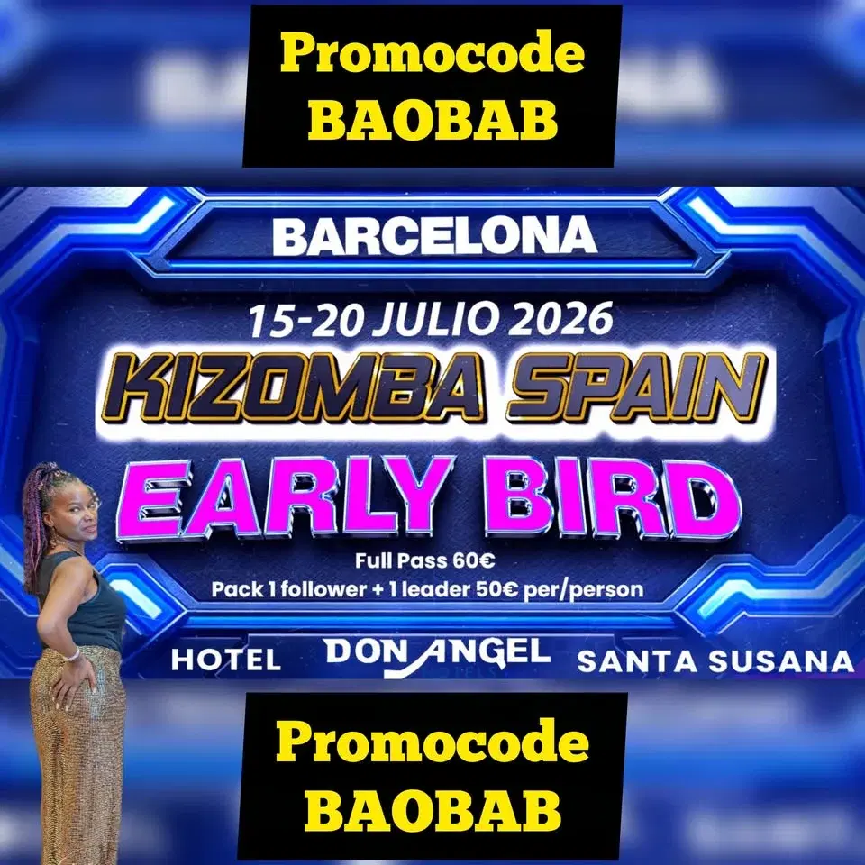 Kizomba Spain Festival 2026 | Promocode ✨ BAOBAB ✨