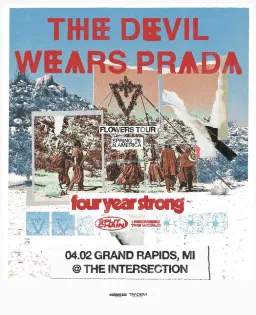 The Devil Wears Prada: Flowers Tour at The Intersection - Grand Rapids, MI