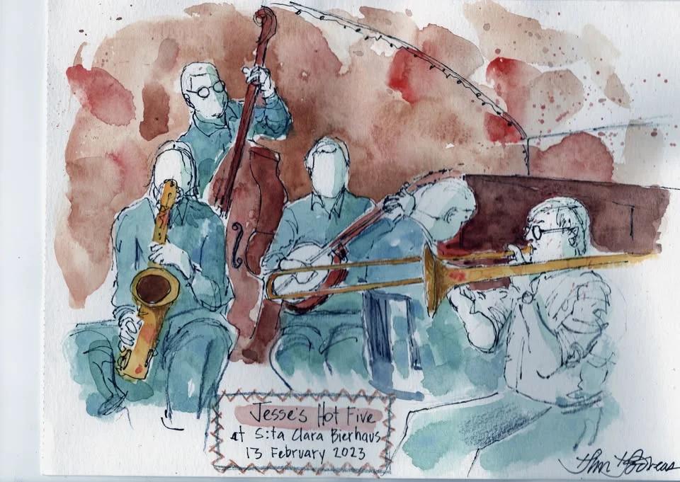 Jesses Hot Five - A Hot Time in the Old Town Tonight