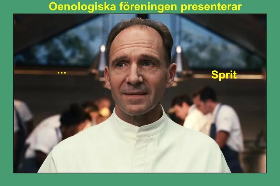 Oenologiska Presenterar - En spritproving med nästan uteslutande okategoriserbar sprit.