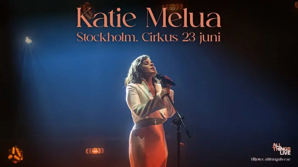 Katie Melua | 23 juni, Cirkus, Stockholm