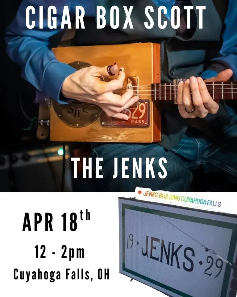 Cigar Box Scott at the Jenks