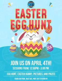 Port Jeff Station Community Easter Egg Hunt