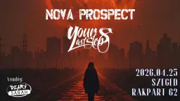 NOVA PROSPECT || YOUR LAST STEPS - Vendég: DIARY OF SARAH - SZEGED || RAKPART 62