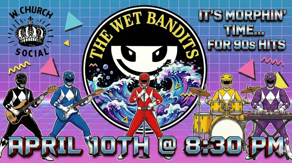 The Wet Bandits @ West Church Social (Newark)