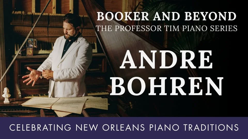 Booker & Beyond Piano Series: Andre Bohren
