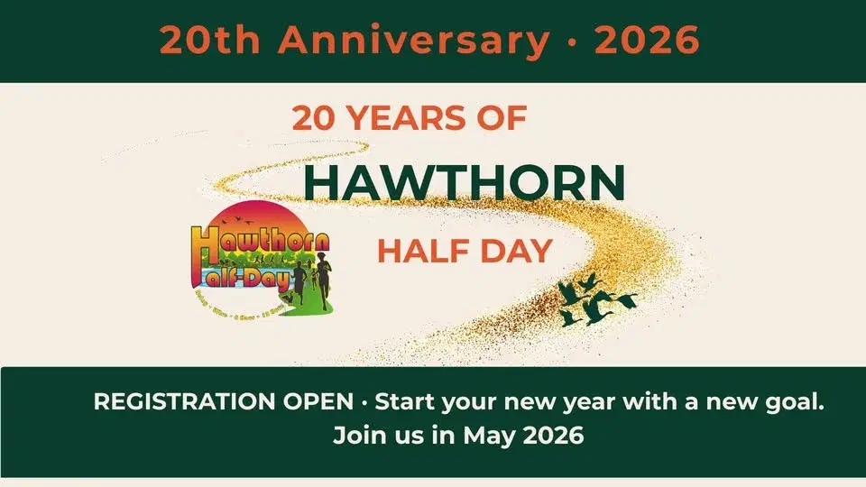 20th Anniversary: Hawthorn Half Day Relay & Ultra