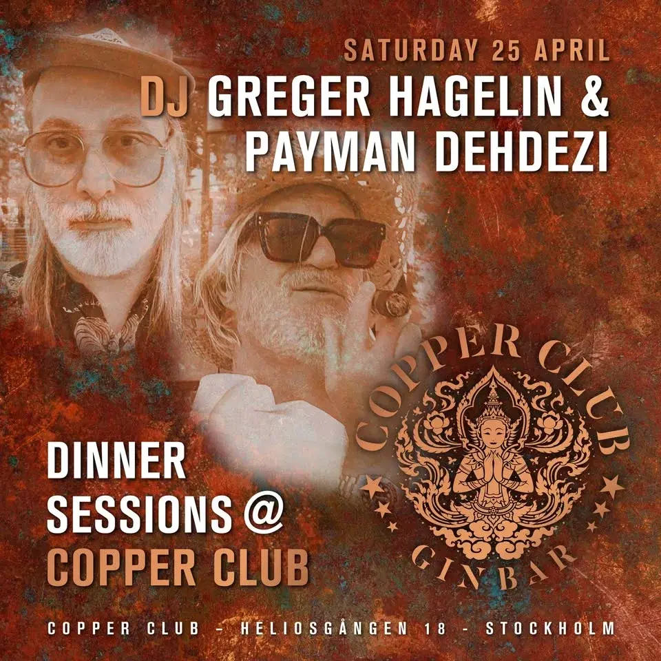 Dinner Sessions med Greger Hagelin & Payman Dhedezi <3