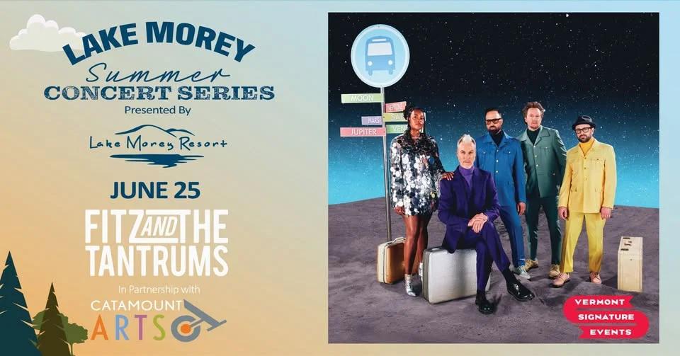 Summer Concert: Fitz and The Tantrums at Lake Morey Resort - Fairlee, VT