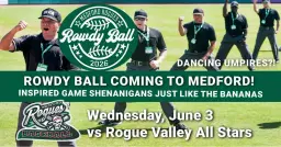 Rowdy Ball with the Rogue Valley All Stars • Game Shenanigans Inspired by the Bananas