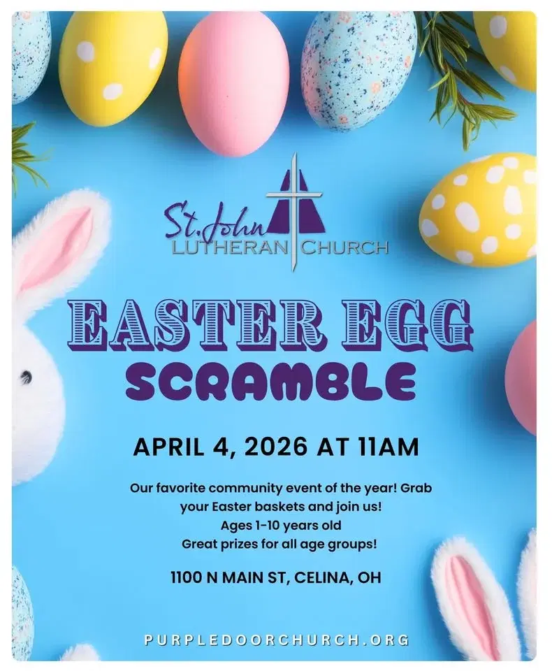 Purple Door Church Egg Hunt Scramble - Celina