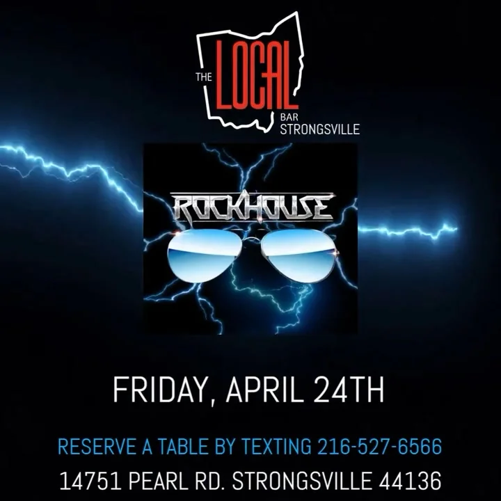 ROCKHOUSE from COLUMBUS RETURNS TO THE LOCAL!