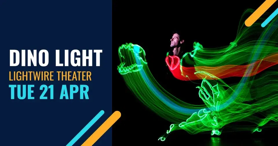 Dino Light by Lightwire Theatre — downtown St. Catharines