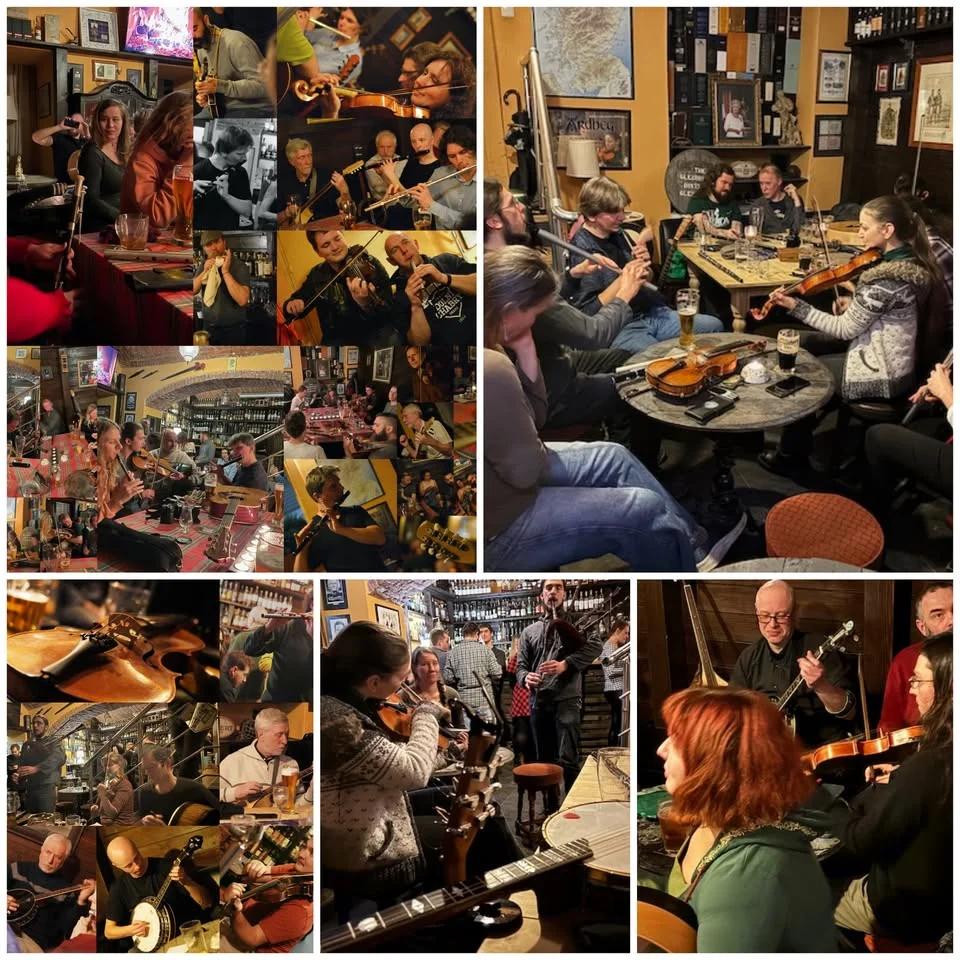 Irish music session