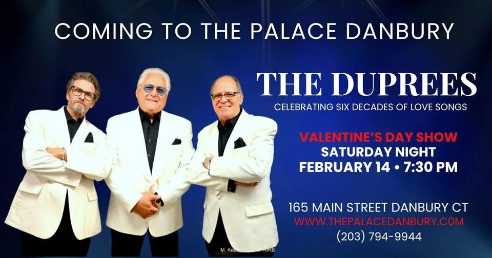 The Duprees Special Valentines Day Concert in Danbury CT.