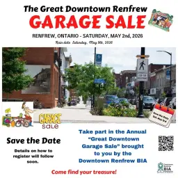 Great Downtown Renfrew Garage Sale