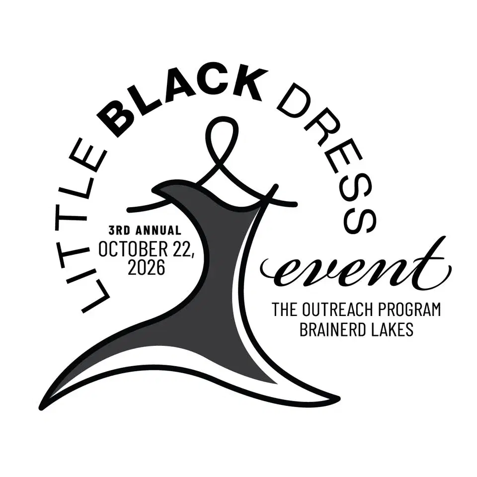 3rd Annual Little Black Dress Event supporting The Outreach Program of Brainerd Lakes