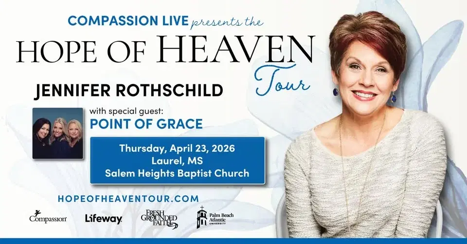 Hope of Heaven Tour with Jennifer Rothschild