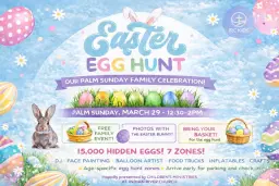 IRC Kids Annual Family Palm Sunday Easter Egg Hunt Celebration