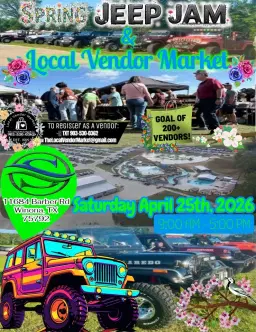 Spring Jeep Jam & LVM 04/25/26 - WINONA TX