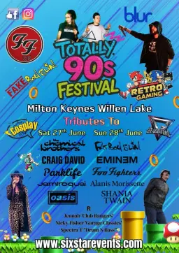 Totally 90s Festival Milton Keynes