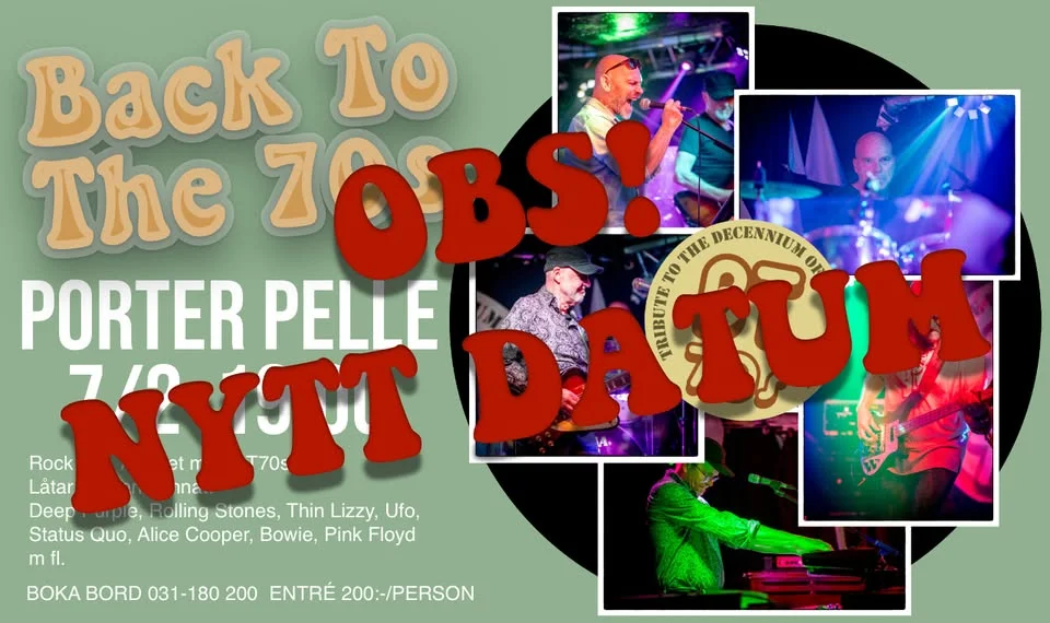 Back To The 70s! Rock från 70-talet med BT70s