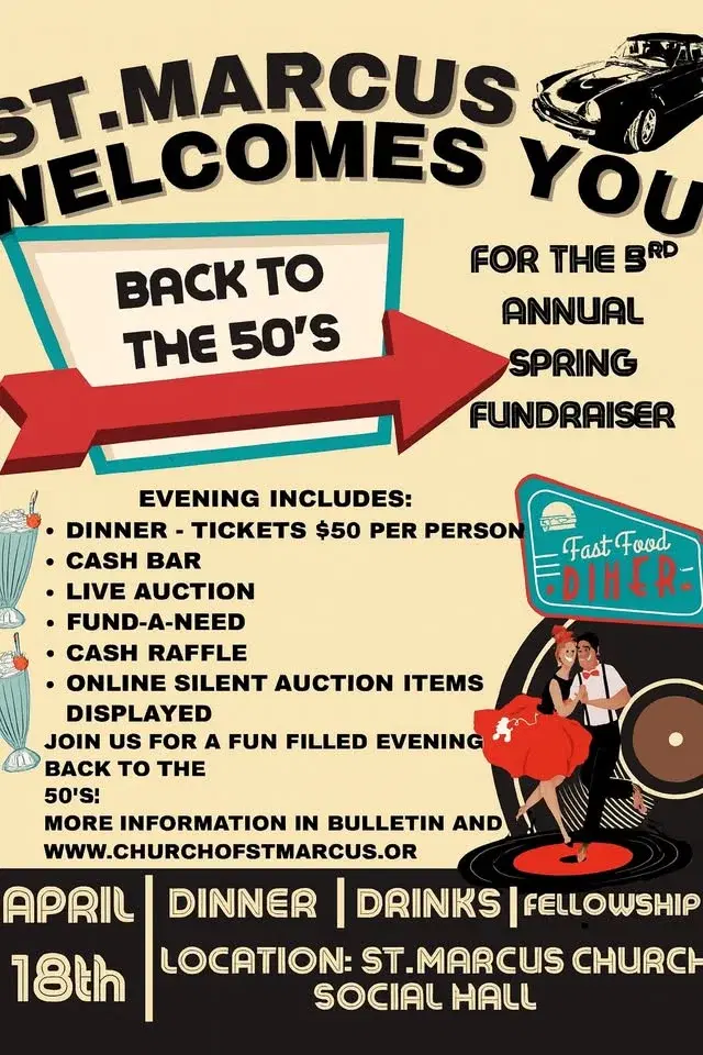 St. Marcus Spring Fundraiser 2026