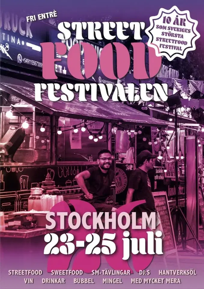 Streetfoodfestivalen Stockholm