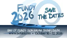 Bay of Fundy Sea Kayak Symposium