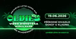 OLDIES Video Diskotéka VOL.2 | pátek 19.06.2026 | Přírodní divadlo Doksy u Kladna