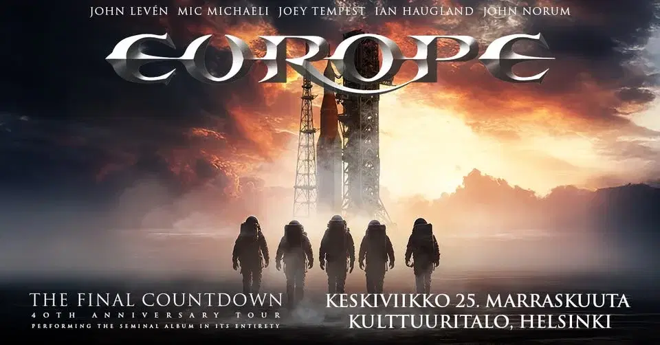 Europe – The Final Countdown 40th Anniversary Tour