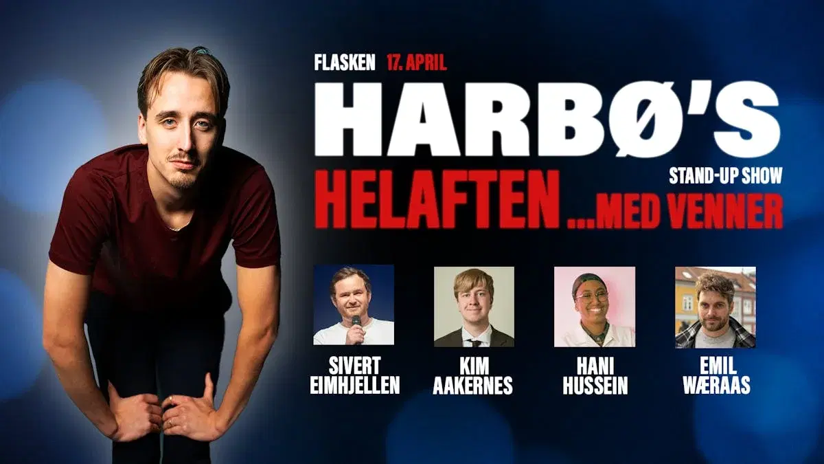 Harbø's Helaften på Flasken, Nesodden (Standup)