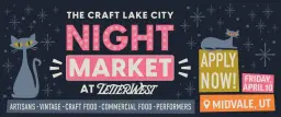 The Craft Lake City Night Market at LetterWest