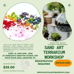 Sand Art Terrarium - Horizons