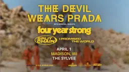 THE DEVIL WEARS PRADA: FLOWERS TOUR at The Sylvee
