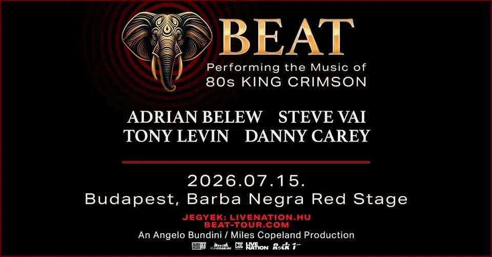 BEAT: Performing the Music of 80s King Crimson | Budapest 2026