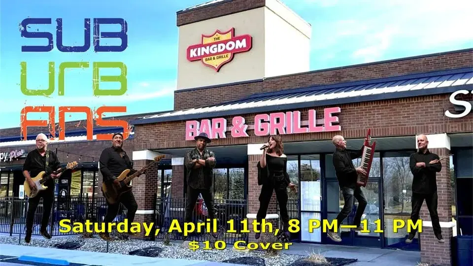 Suburbans Dance Party in OPKS at The Kingdom Bar & Grille!! - $10 Cover