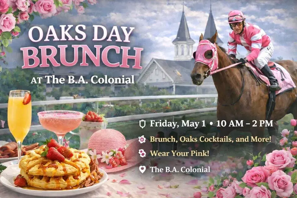 OAKS DAY BRUNCH AT THE B.A. COLONIAL