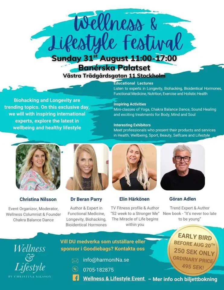 🧘 Wellness & Lifestyle Festival Stockholm