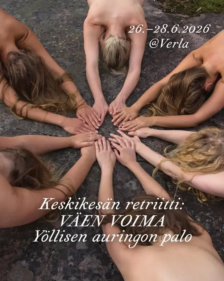 26.–28.6.2026 Väen voima – Yöllisen auringon palo -retriitti