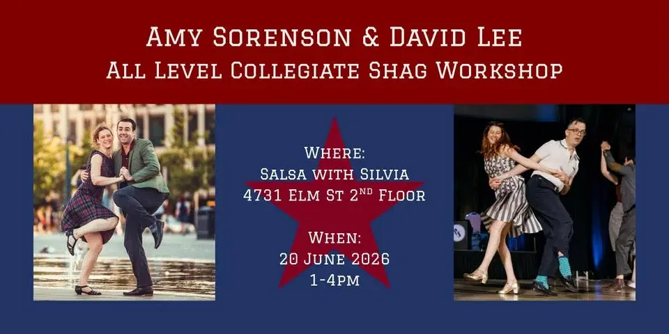 Amy Sorenson and David Lee Collegiate Shag Workshop