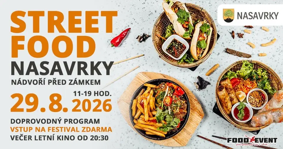 STREET FOOD FESTIVAL Nasavrky 2026