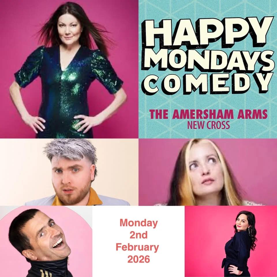 Happy Mondays Comedy : Fiona Allen , Spencer Jones, Isabelle Farrah, Luke Nixon ,Special Guest....