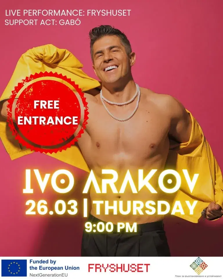 Ivo Arakov live in Stockholm