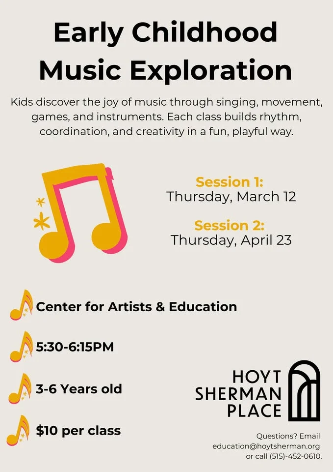 CLASS: Early Childhood Music Exploration
