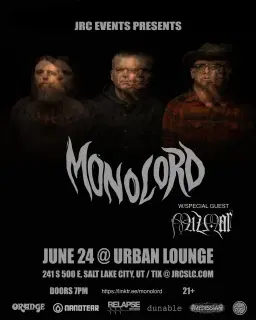 Monolord w/ MIZMOR @ Urban Lounge
