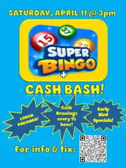 Super Bingo and Cash Bash